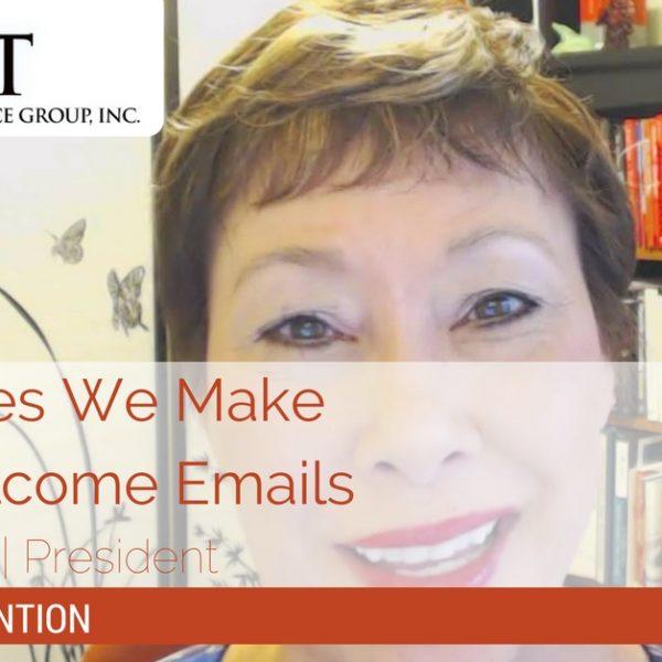 3 Mistakes We Make with Welcome Emails | Video | Hight Performance Group