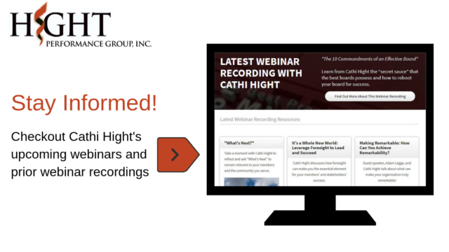 Current Webinars and Recordings | Hight Performance Group