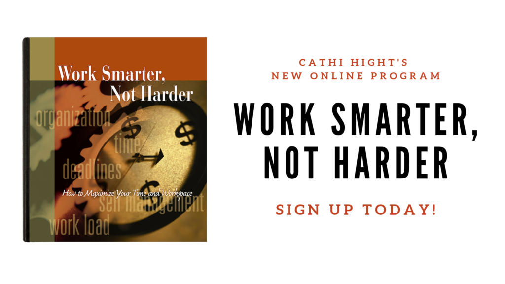 Work Smarter Not Harder online program | Hight Performance Group