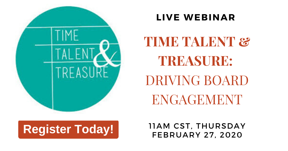 Time Talent & Treasure: Driving Board Engagement | Hight Performance Group
